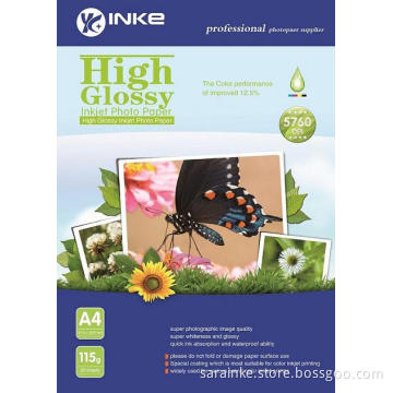 115g High Glossy Photo Paper